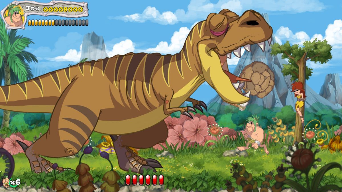 New Joe & Mac: Caveman Ninja screenshot 3 for Playstation 4